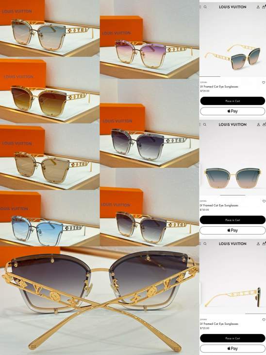 Picture of Louis Vuitton Sunglasses _SKUfw79280251fw